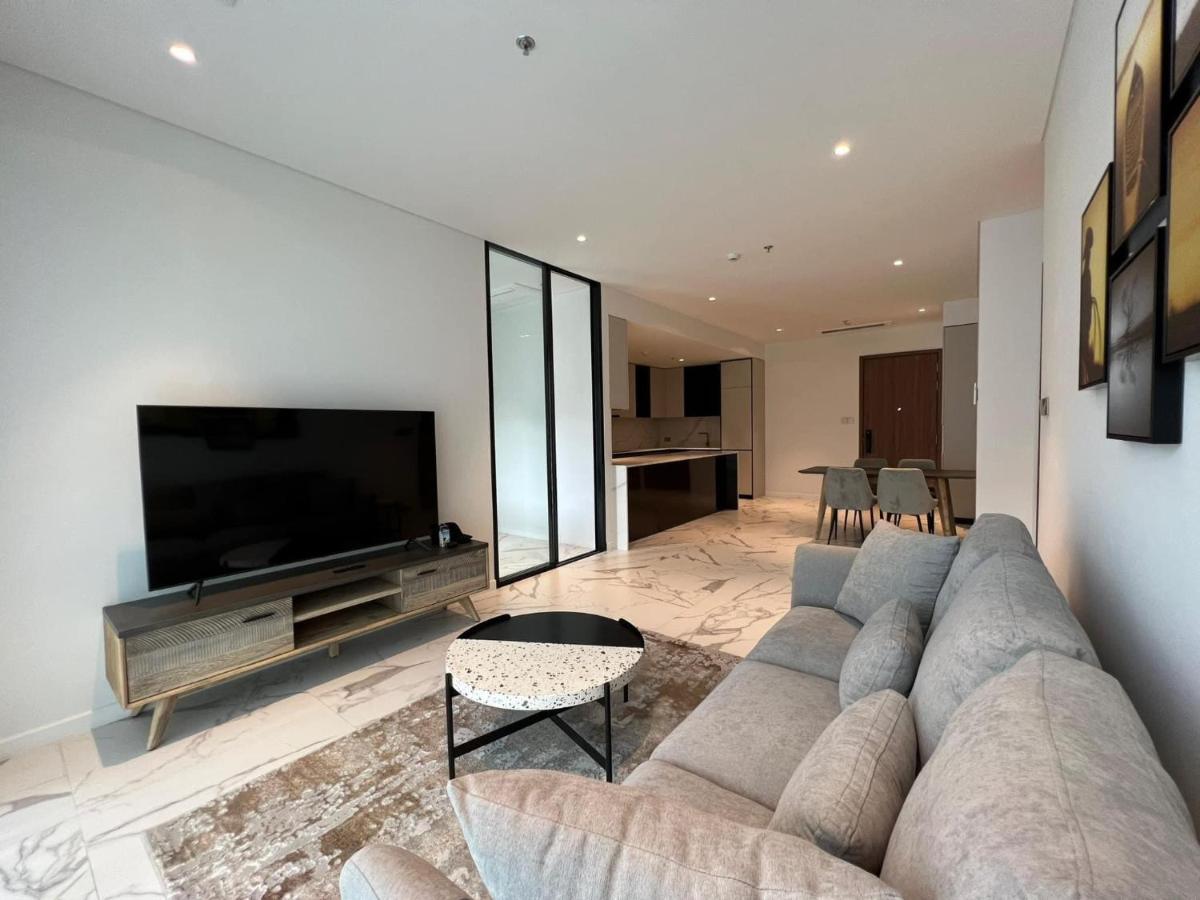 The Crest-Central Saigon Riverside -Free Pool-Gym-Sauna Room-Yoga Room Ho Chi Minh-staden Exteriör bild