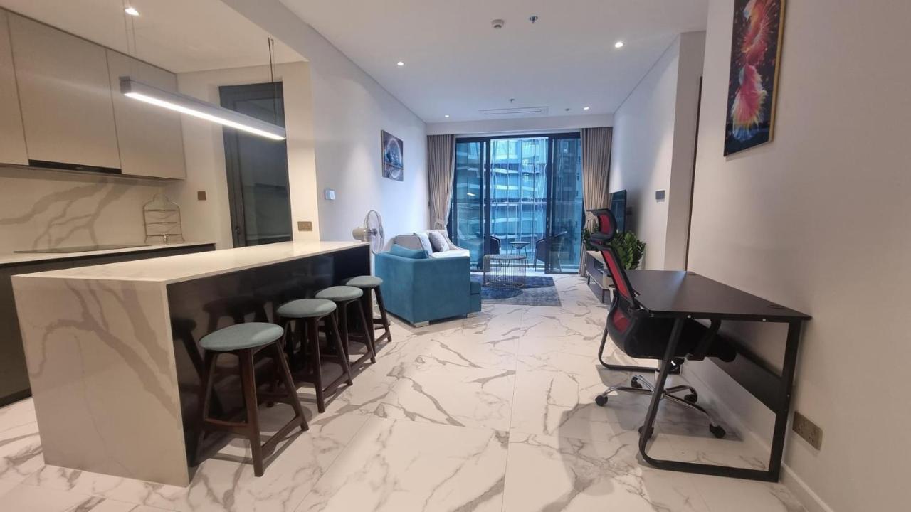 The Crest-Central Saigon Riverside -Free Pool-Gym-Sauna Room-Yoga Room Ho Chi Minh-staden Exteriör bild