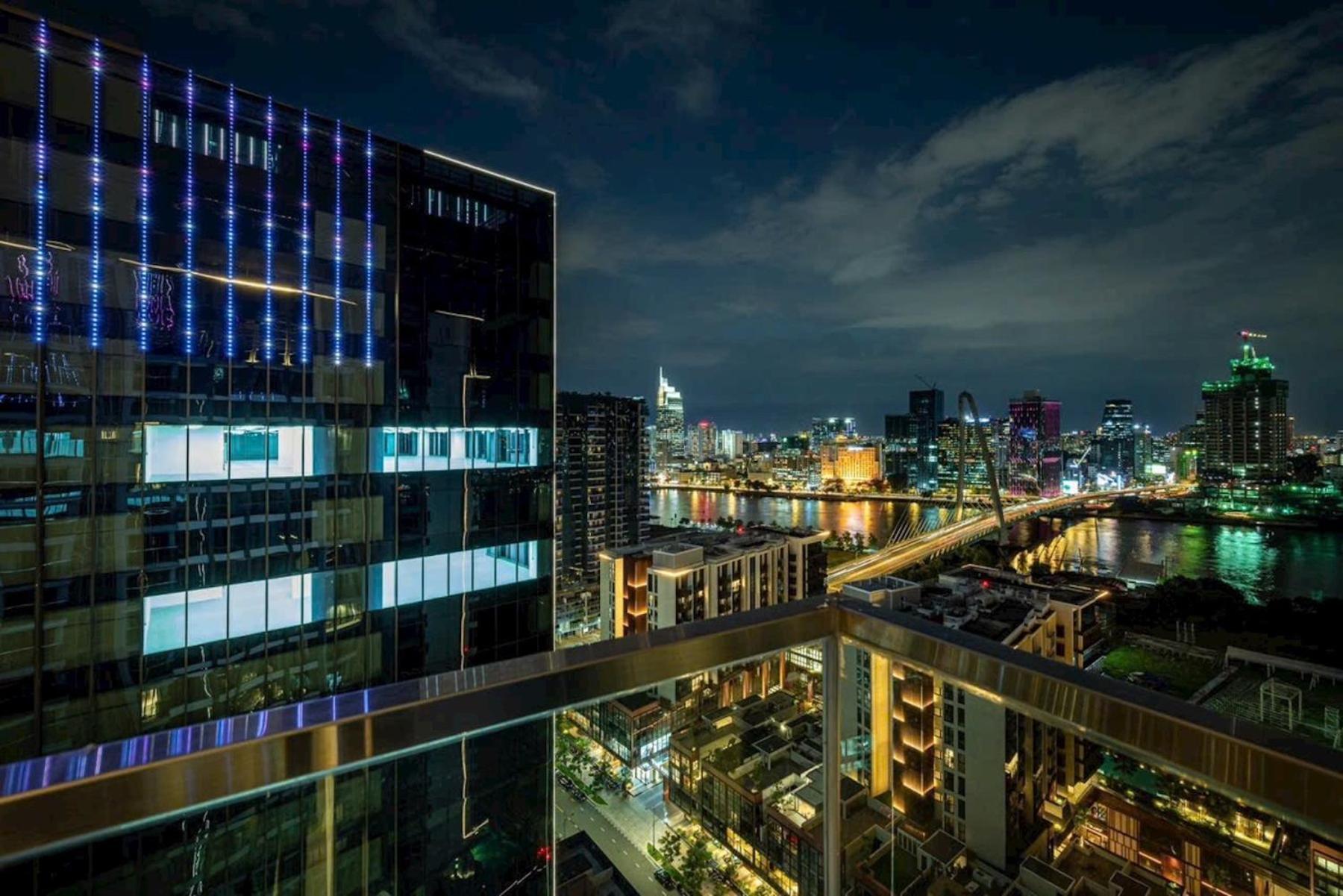 The Crest-Central Saigon Riverside -Free Pool-Gym-Sauna Room-Yoga Room Ho Chi Minh-staden Exteriör bild