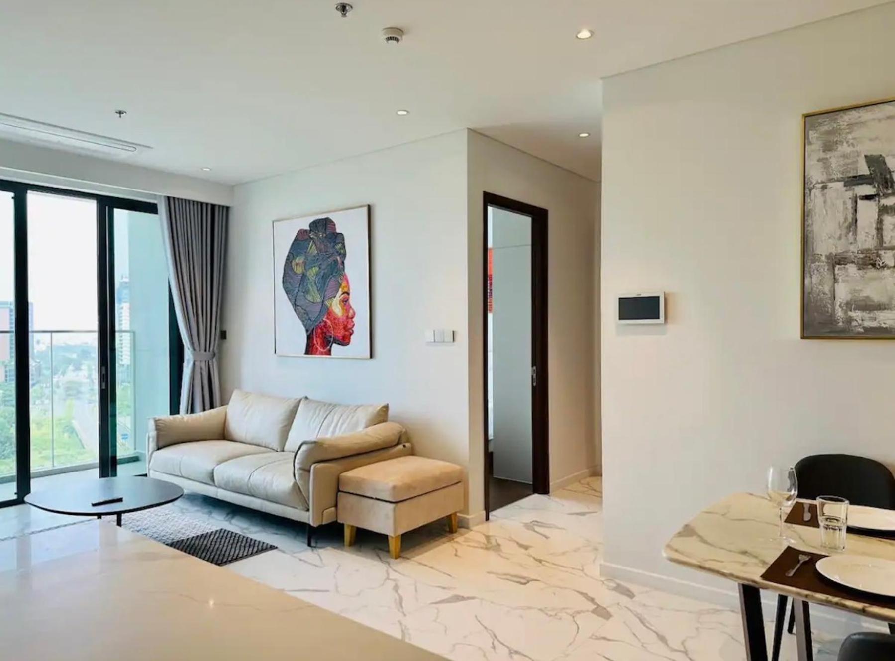 The Crest-Central Saigon Riverside -Free Pool-Gym-Sauna Room-Yoga Room Ho Chi Minh-staden Exteriör bild