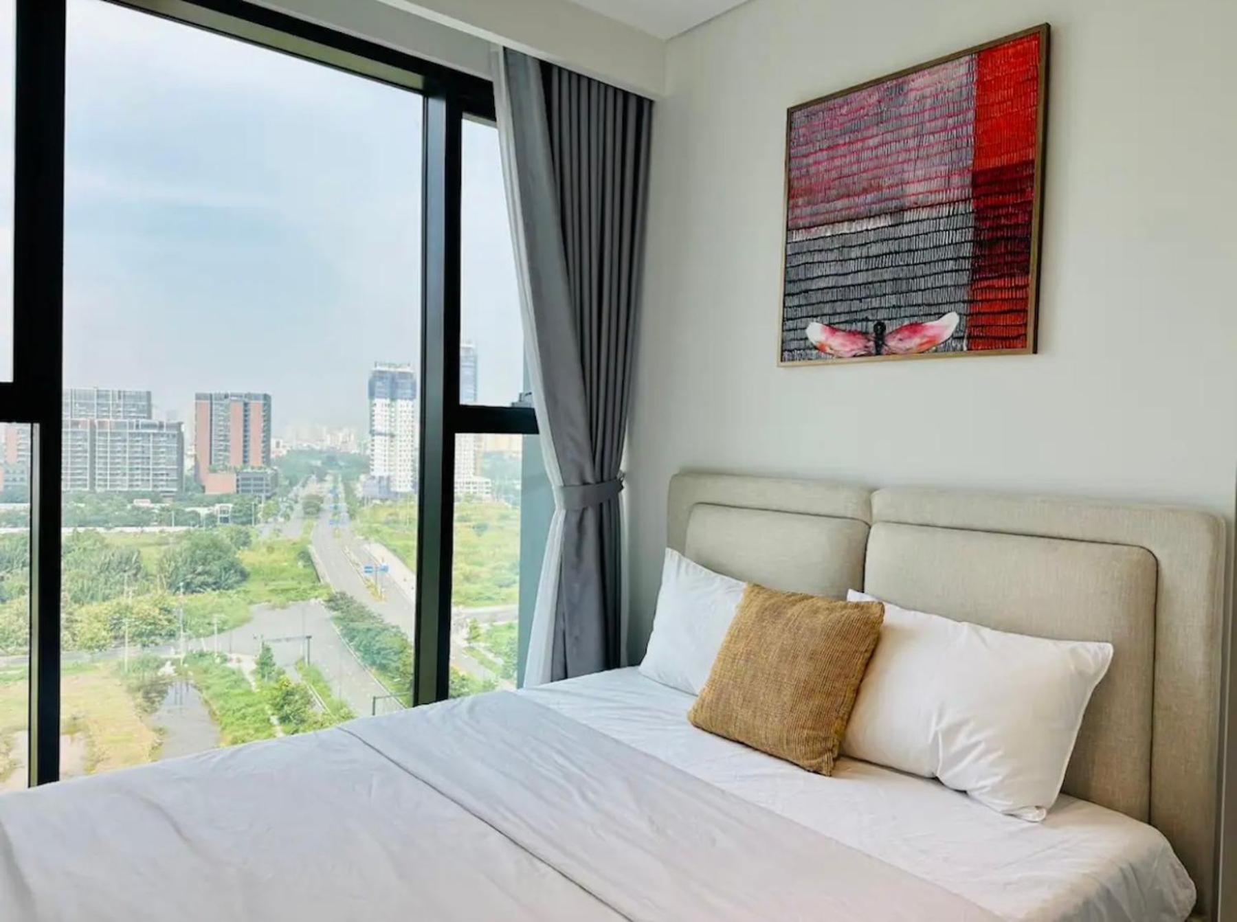 The Crest-Central Saigon Riverside -Free Pool-Gym-Sauna Room-Yoga Room Ho Chi Minh-staden Exteriör bild