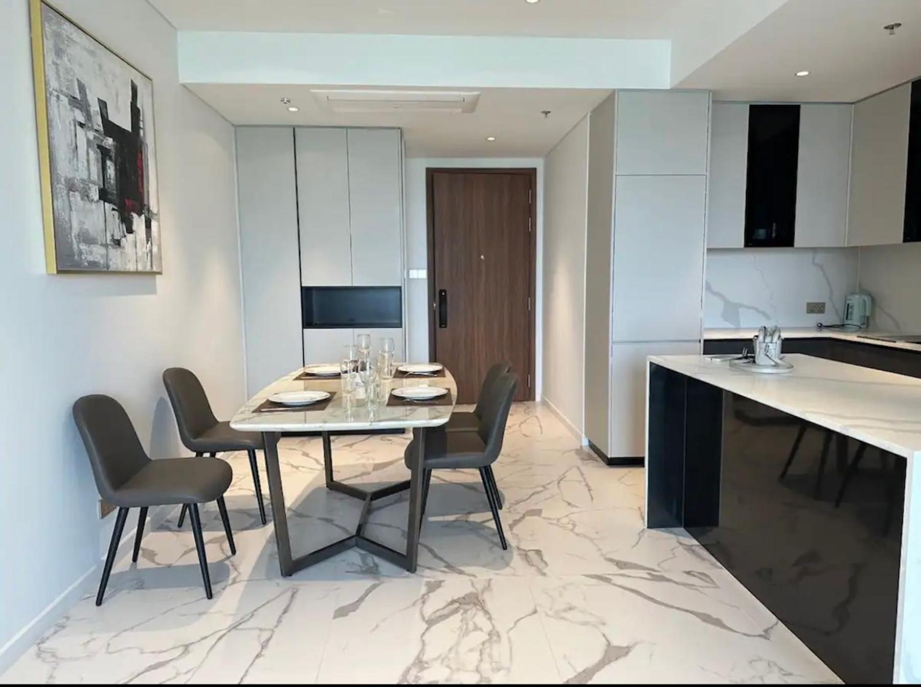 The Crest-Central Saigon Riverside -Free Pool-Gym-Sauna Room-Yoga Room Ho Chi Minh-staden Exteriör bild