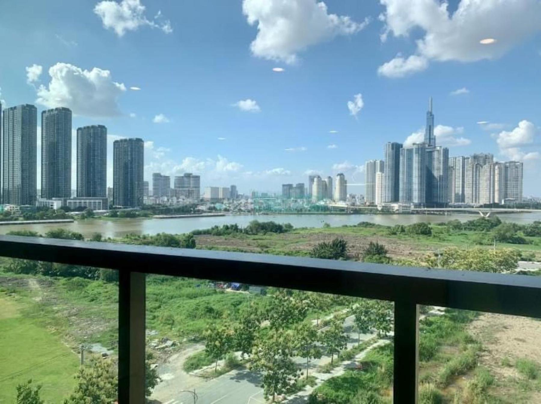 The Crest-Central Saigon Riverside -Free Pool-Gym-Sauna Room-Yoga Room Ho Chi Minh-staden Exteriör bild