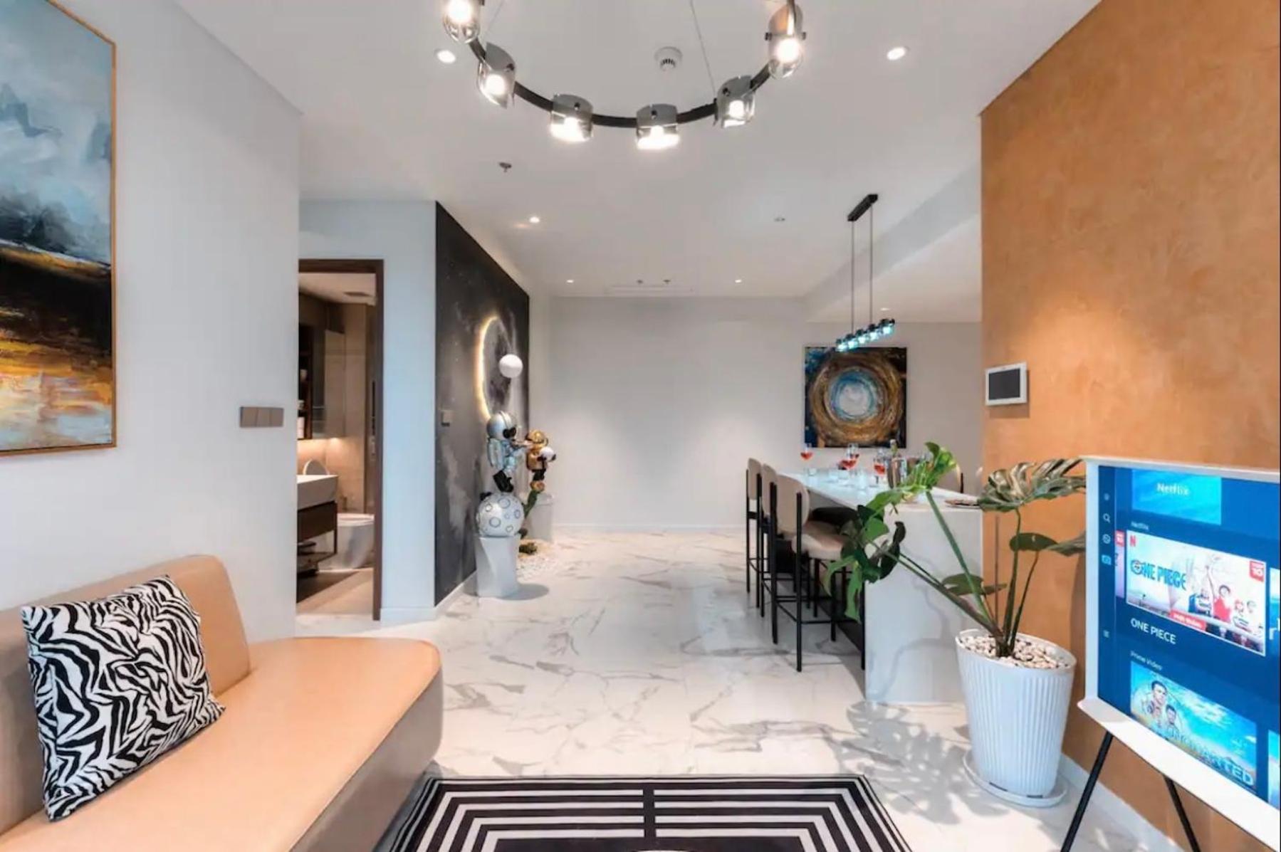 The Crest-Central Saigon Riverside -Free Pool-Gym-Sauna Room-Yoga Room Ho Chi Minh-staden Exteriör bild