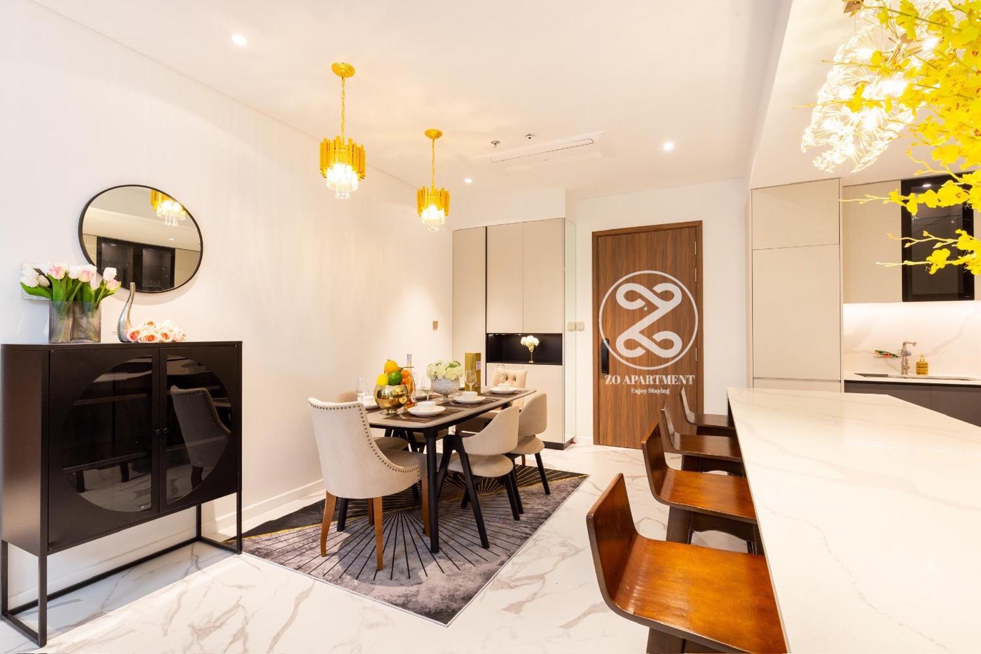 The Crest-Central Saigon Riverside -Free Pool-Gym-Sauna Room-Yoga Room Ho Chi Minh-staden Exteriör bild